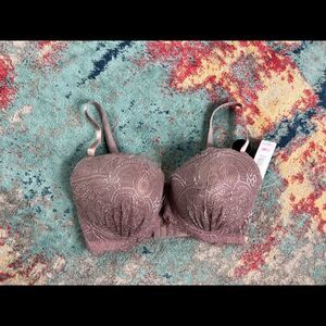 NWT Rene Rofe Soft Lightly Padded Bra 36D